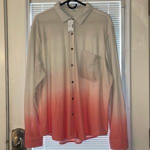 Long sleeve cozy button up!! Never worn!